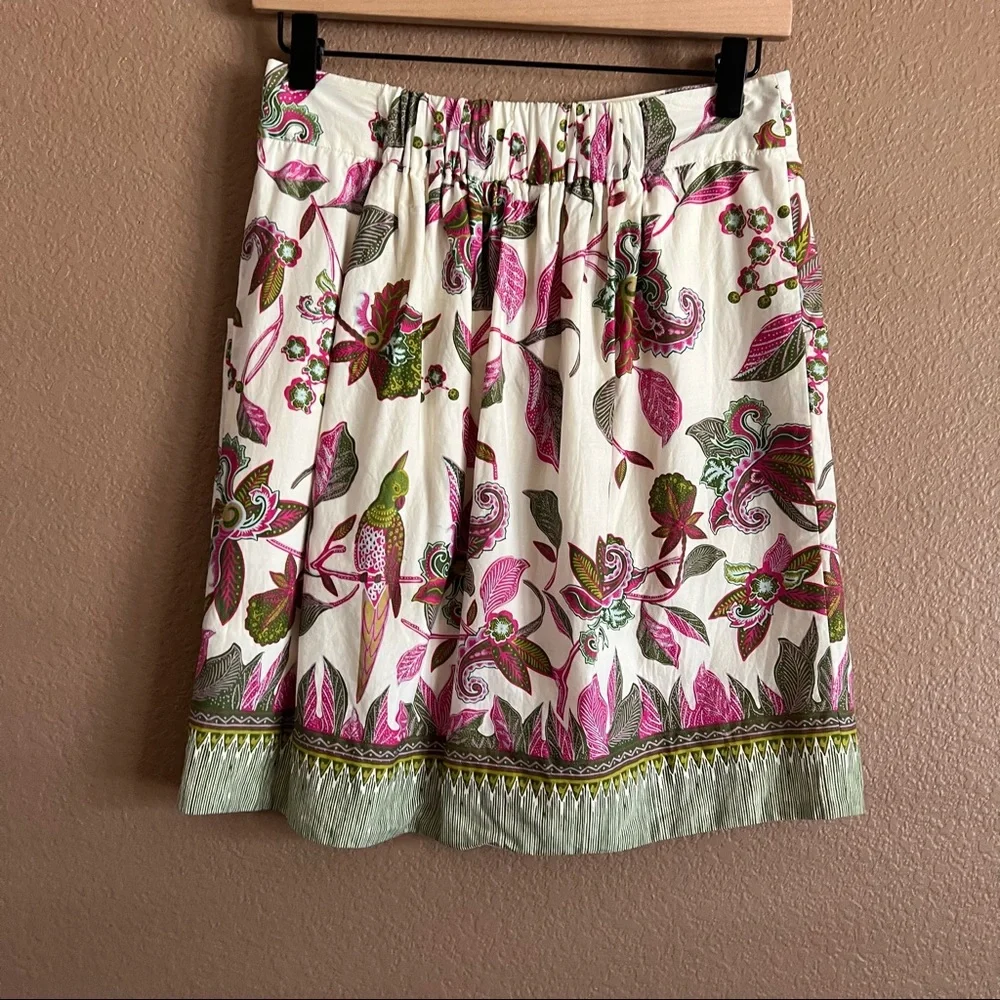 Anthropologie Edme & Esyllte Mini Floral Pattern Skirt Size XS - Picture 5 of 11